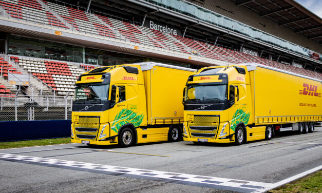 DHL e la Formula 1®, logistica green a un livello superiore: prima flotta di camion alimentati a biocarburante per ridurre l’impronta di carbonio