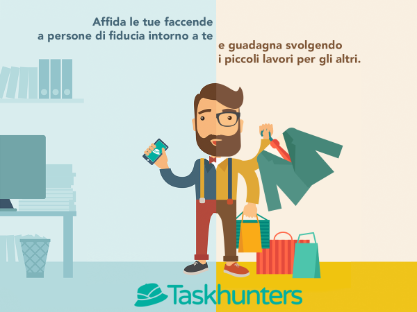 Guadagni per universitari e più tempo libero per chi lavora, ecco Taskhunters!