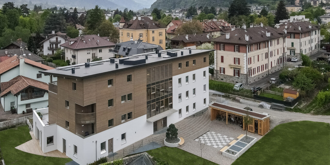 UN COMPLESSO RESIDENZIALE INTERAMENTE IN LEGNO  PER CREARE VALORE SUL TERRITORIO