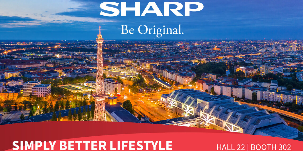 Sharp a IFA 2024: impressionanti novità TV, audio ed e-mobility