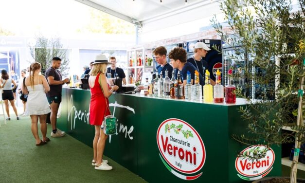 VERONI E IL GRANDE TENNIS, UN BINOMIO VINCENTE: SPONSOR PER IL QUARTO ANNO CONSECUTIVO AL CINCINNATI OPEN E DEBUTTO AGLI US OPEN