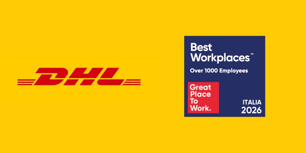 DHL si classifica tra i primi posti dei Best Workplaces™ 2026 di Great Place To Work® Italia. Un riconoscimento per l’eccellenza della cultura aziendale e l’impegno verso le proprie persone